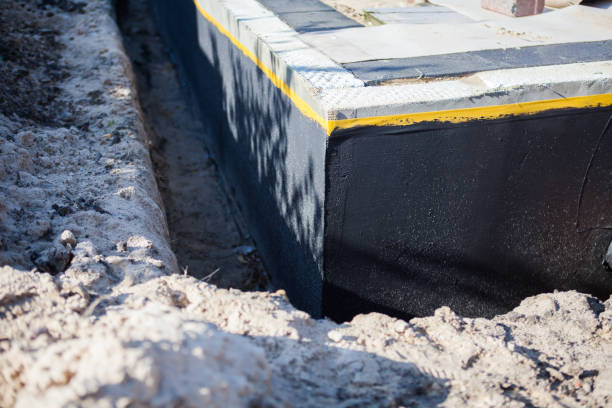 Professional Foundation Crack Repair technician working in Chesterfield, IN